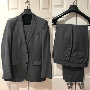 Versace Collection Men's Charcoal Gray Two-Piece Suit
